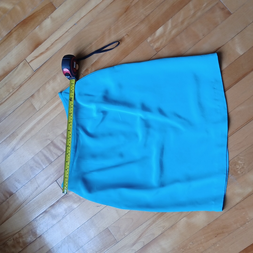 100% Pure Silk light blue suit size 6 - Picture 14 of 16